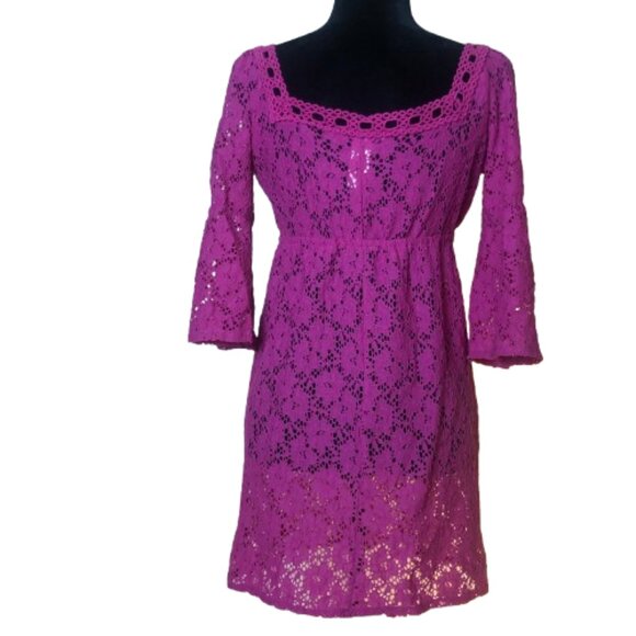Pink lace tunic - Picture 2 of 5
